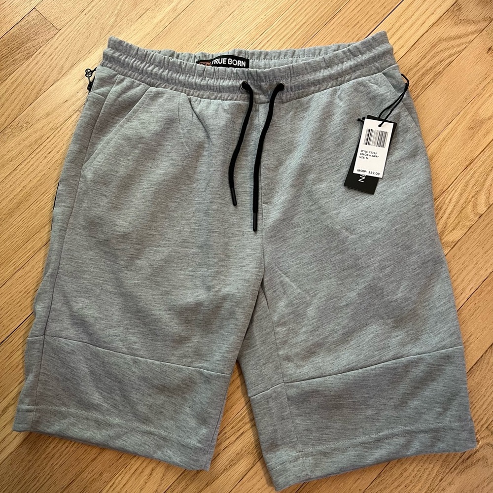 True Born Gray Men's Shorts